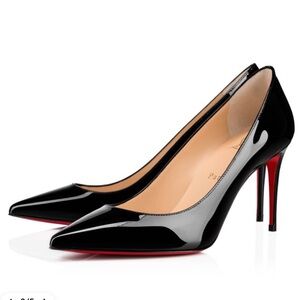 Christian Louboutin Black Patent Heels